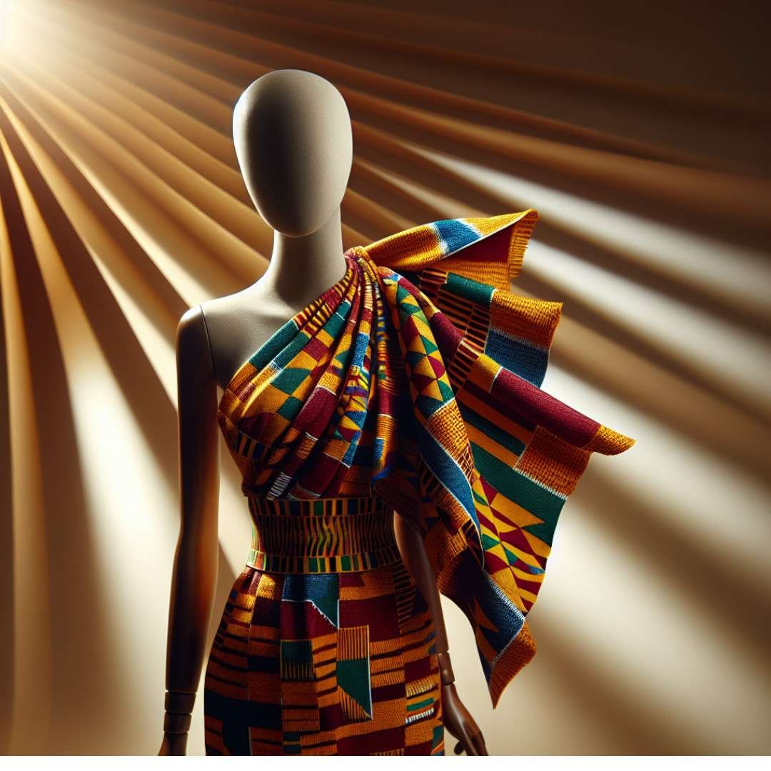 "Traditional captions for Instagram: colorful African dashiki"