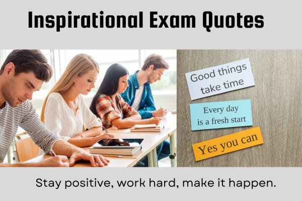 inspirational exam quotes for all