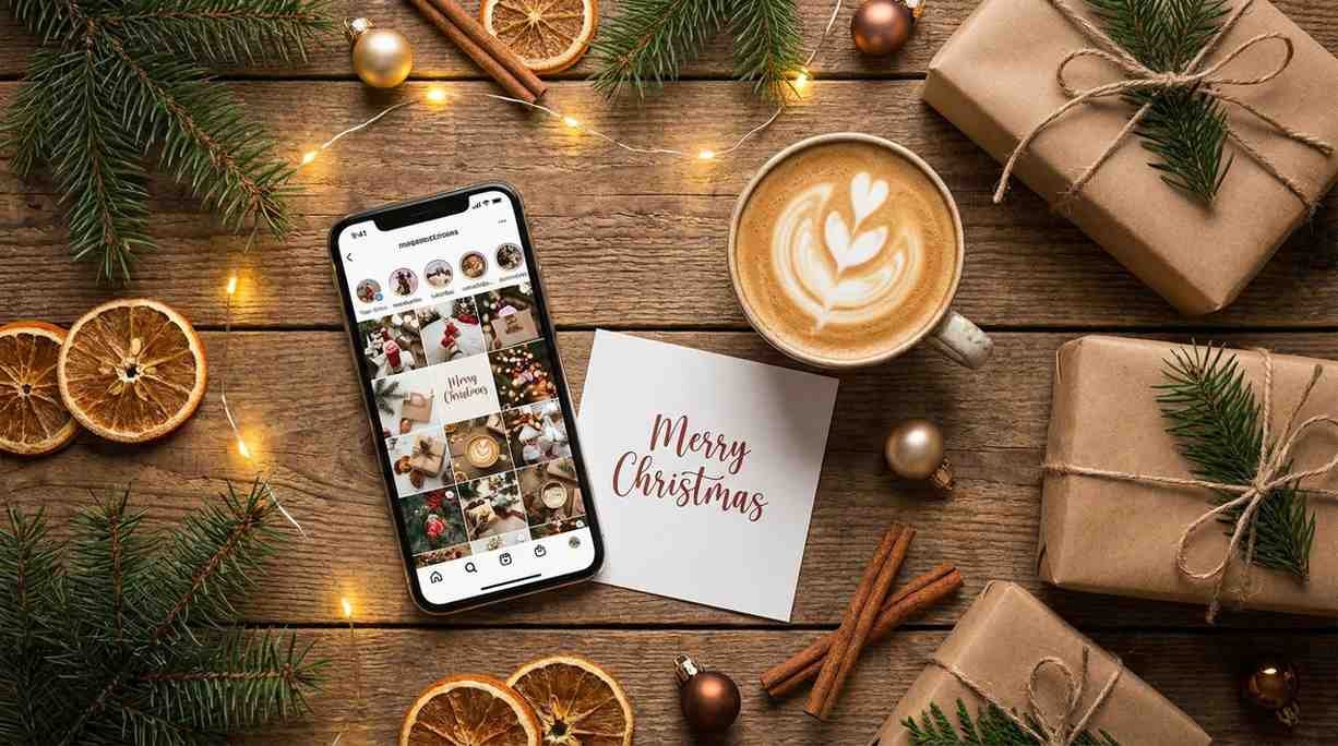 Merry Christmas and Happy New Year social media captions