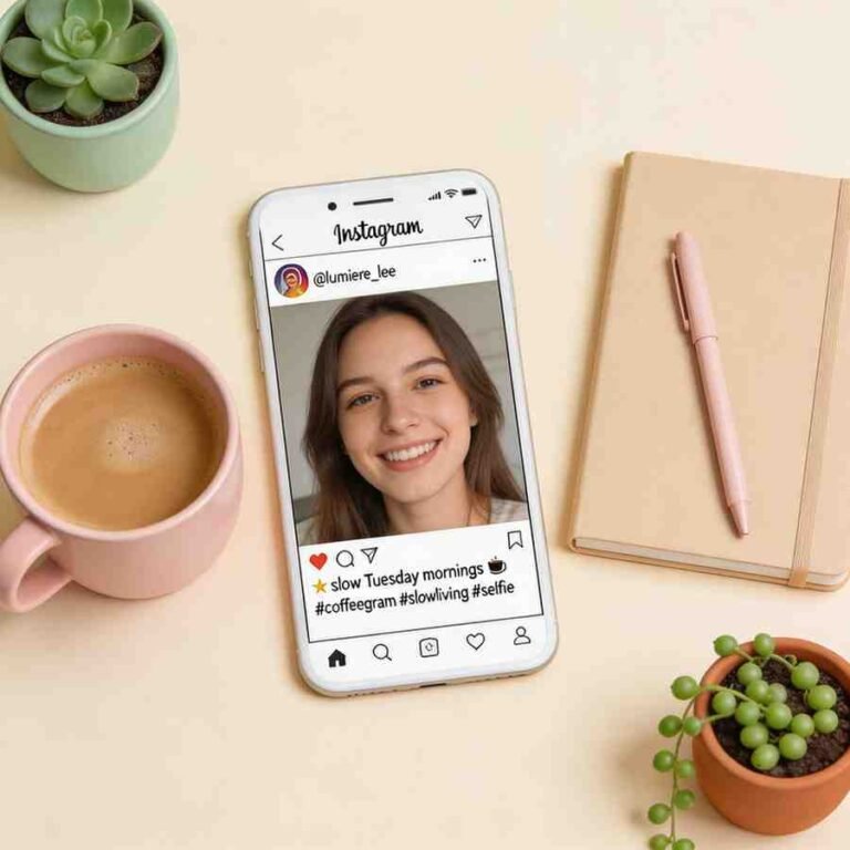 Copy and use alone captions for Instagram ready flat lay