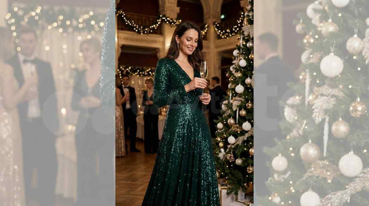 Elegant Christmas party outfit ideas for women