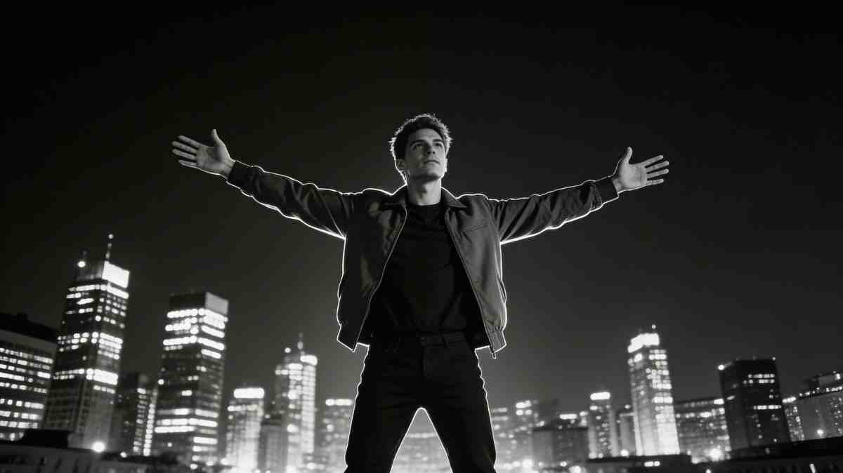 Featured alone captions for Instagram with empowering solo portrait