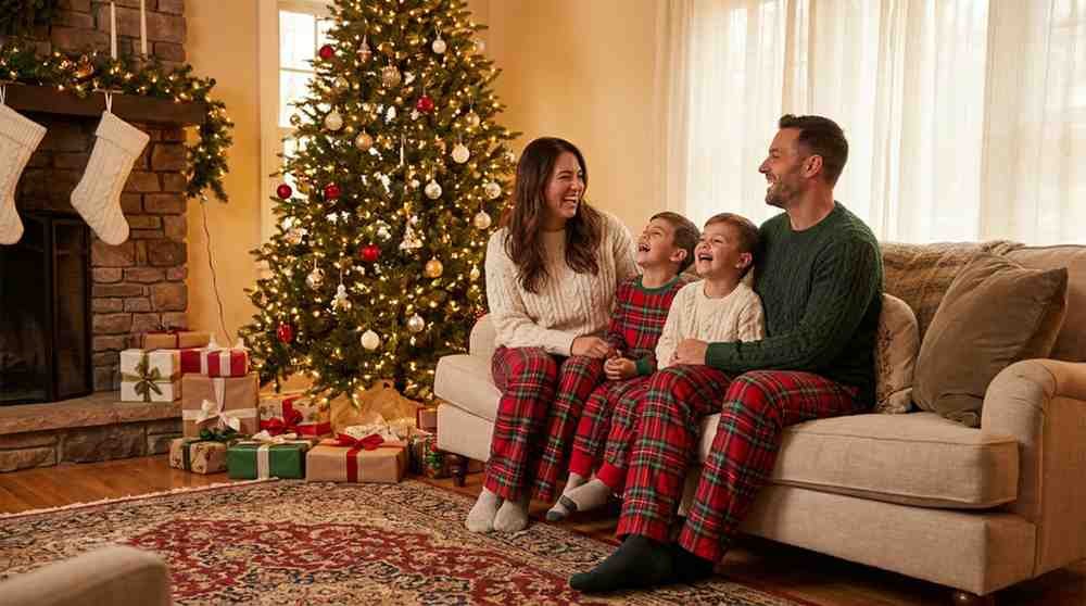 Matching family Christmas outfit ideas
