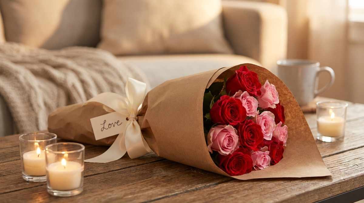 Affordable Valentine flower ideas