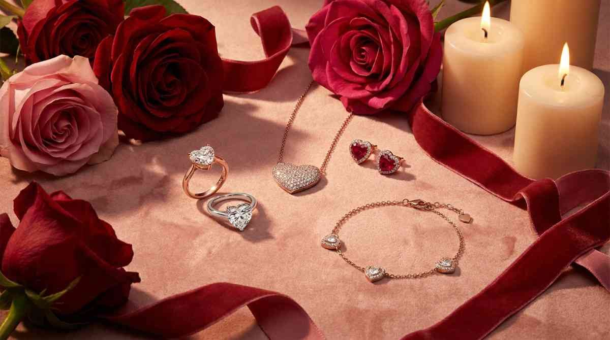 Heart-shaped valentine jewelry ideas