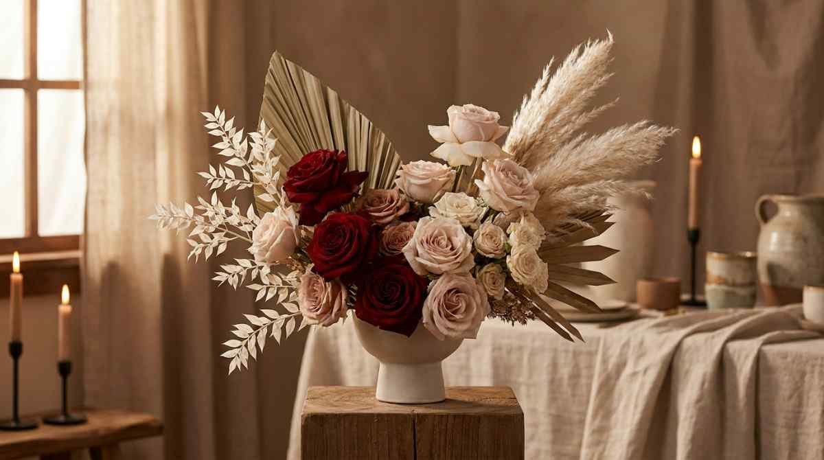 Modern Valentine floral styling trends