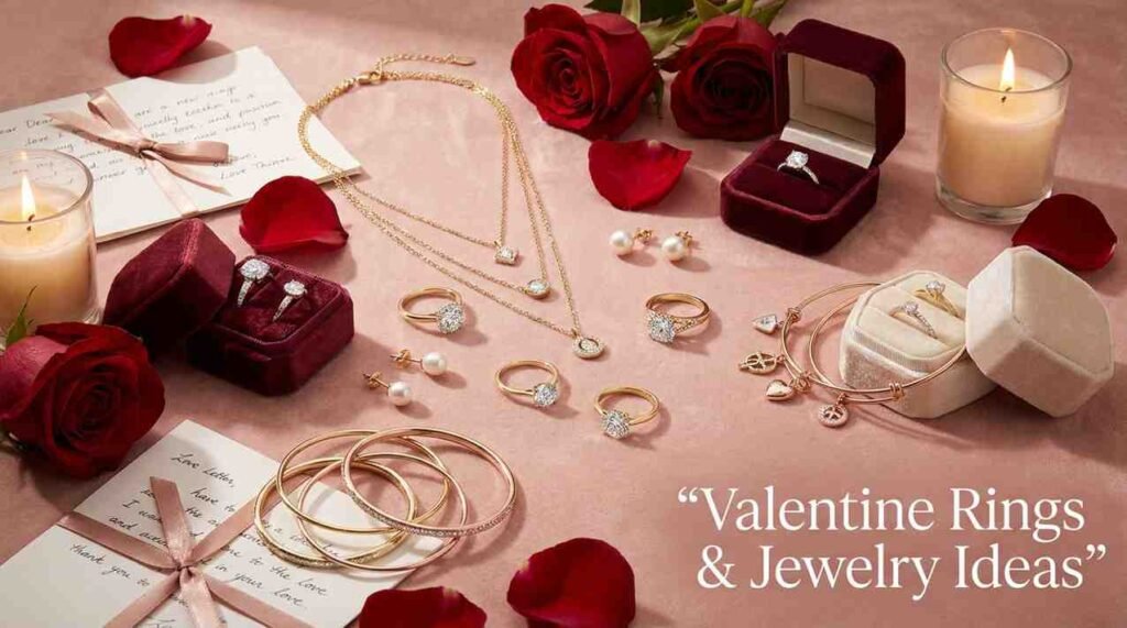 Romantic valentine rings