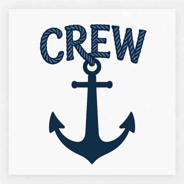 Nautical anchor crew friends group profile