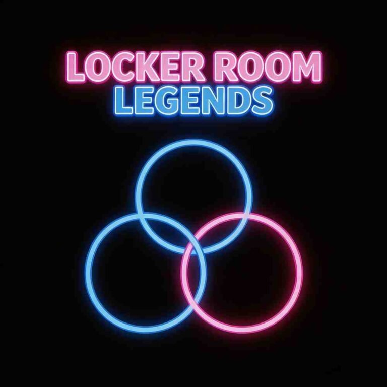 Neon geometric stylish friends group profile