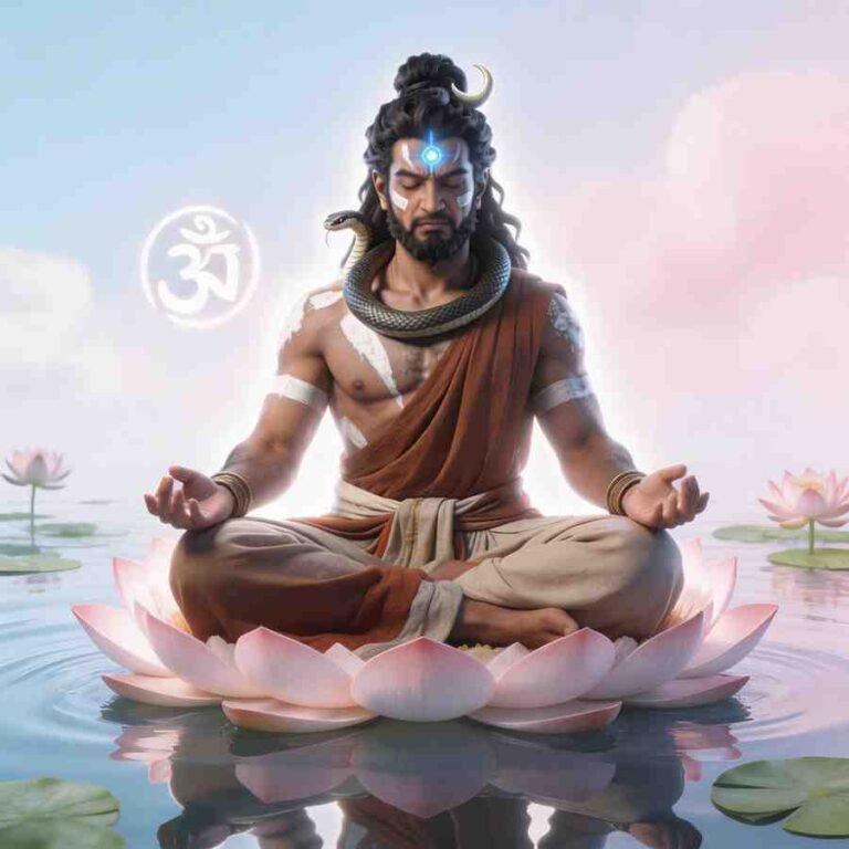 Om meditation Shiva DP for WhatsApp