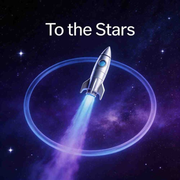 Rocket launch creative friends WhatsApp DP
