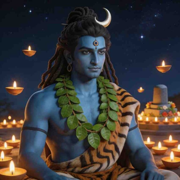 Shivratri festive Mahadev DP for WhatsApp