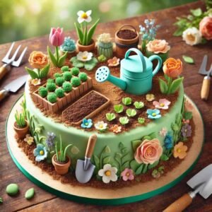 Special Mother’s Day themed cake.