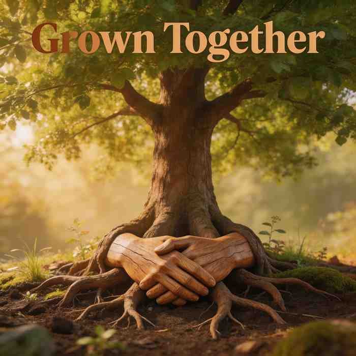 Tree roots grown together friends WhatsApp DP