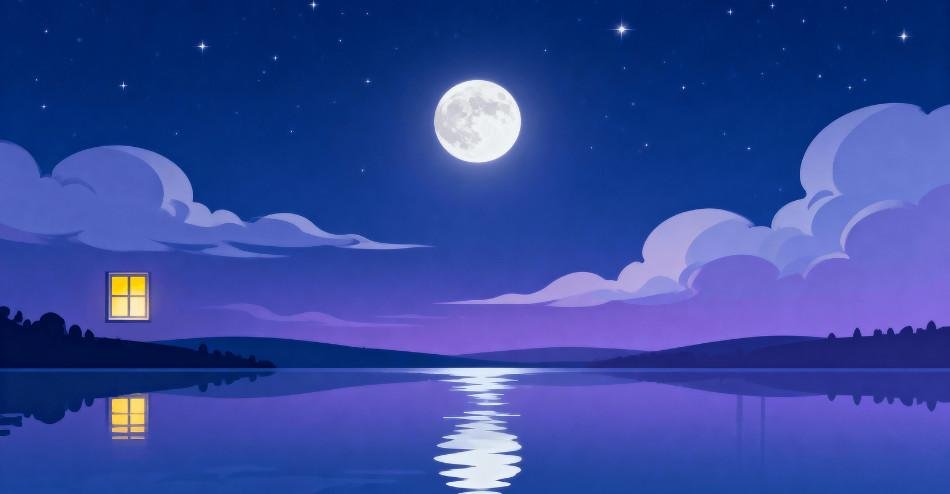 Good night quotes Bengali – শান্ত রাত, চাঁদের আলো ও প্রশান্তির অনুভূতি