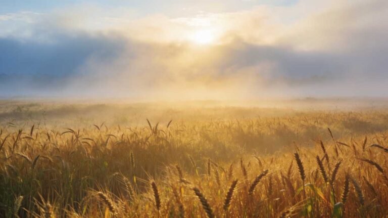 Golden field in Assam symbolizing warmth and emotional connection
