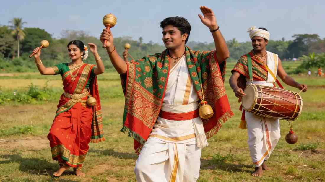 assamese bihu song cultural performance