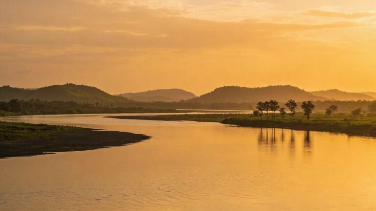 Assamese landscape symbolizing emotional depth in song