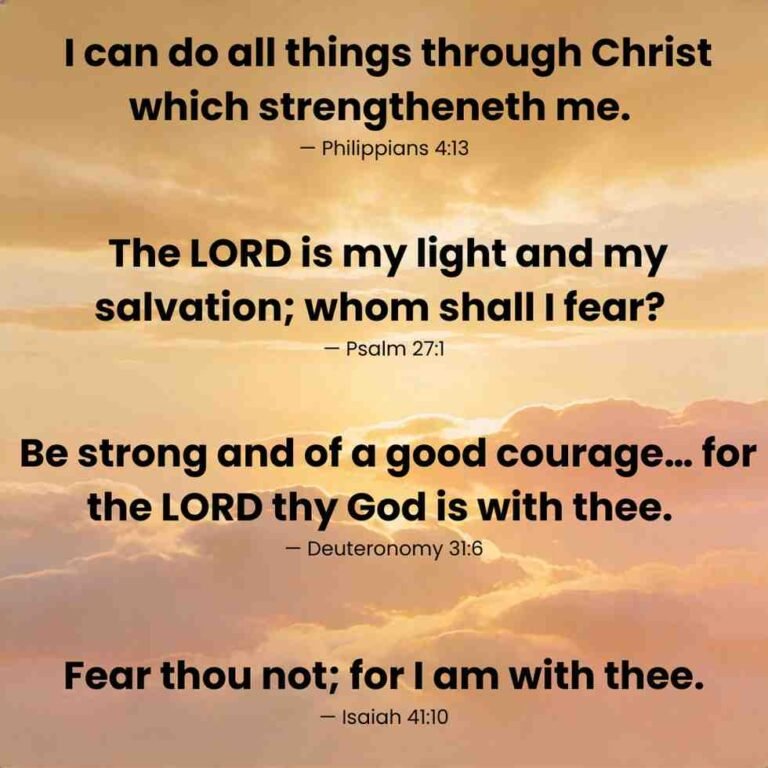 Bible verses about hope and encouragement with sunrise sky background