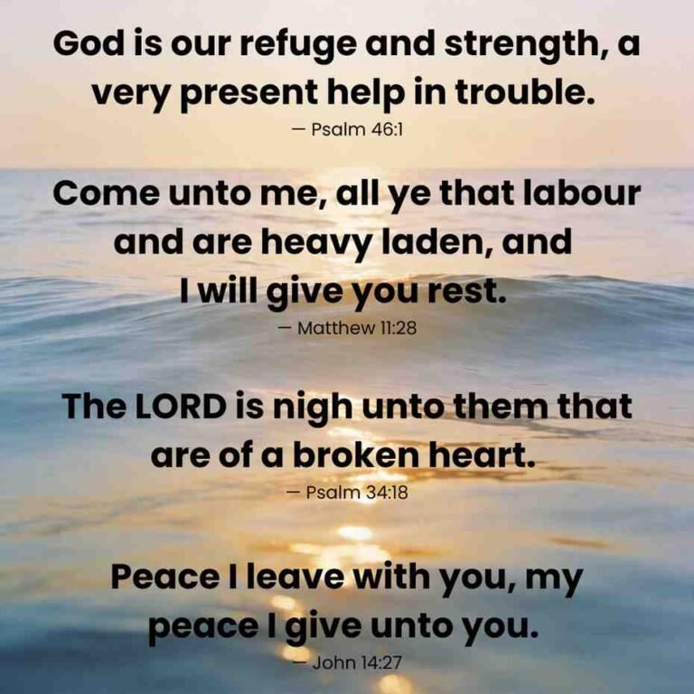 Bible verses about hope in difficult times with calm soft background