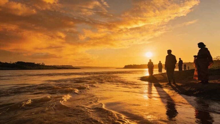 Brahmaputra river representing meaning in Bhupen Hazarika songs
