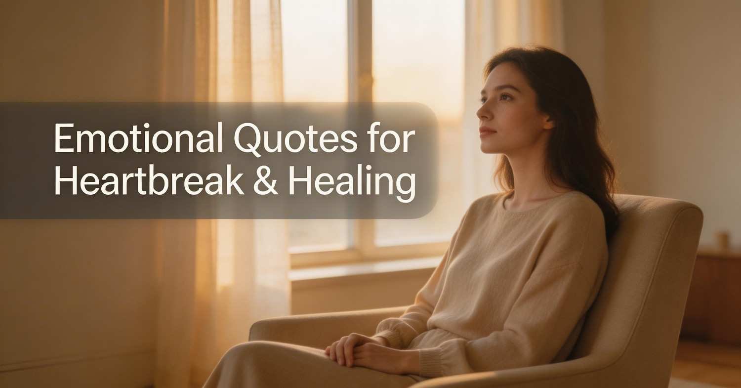 emotional quotes for heartbreak loneliness and healing