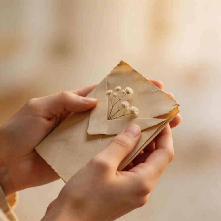 hands holding dried flowers symbol of love lost and memories