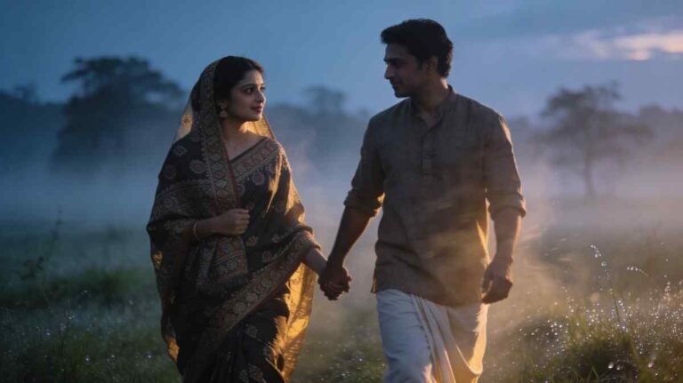 Romantic theme in Mayabini song