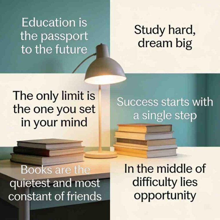 study motivational quotes for students