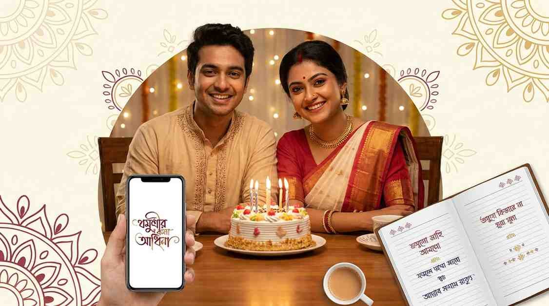 বাংলা প্রেম বন্ধুত্ব জন্মদিনের শুভেচ্ছা ও সামাজিক মাধ্যমের ক্যাপশন বিষয়ক চিত্র