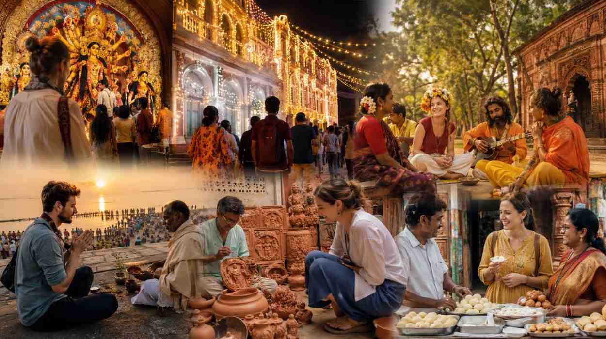 কলকাতা, চন্দননগর, শান্তিনিকেতন, গঙ্গাসাগর ও বিষ্ণুপুরের উৎসব পর্যটন