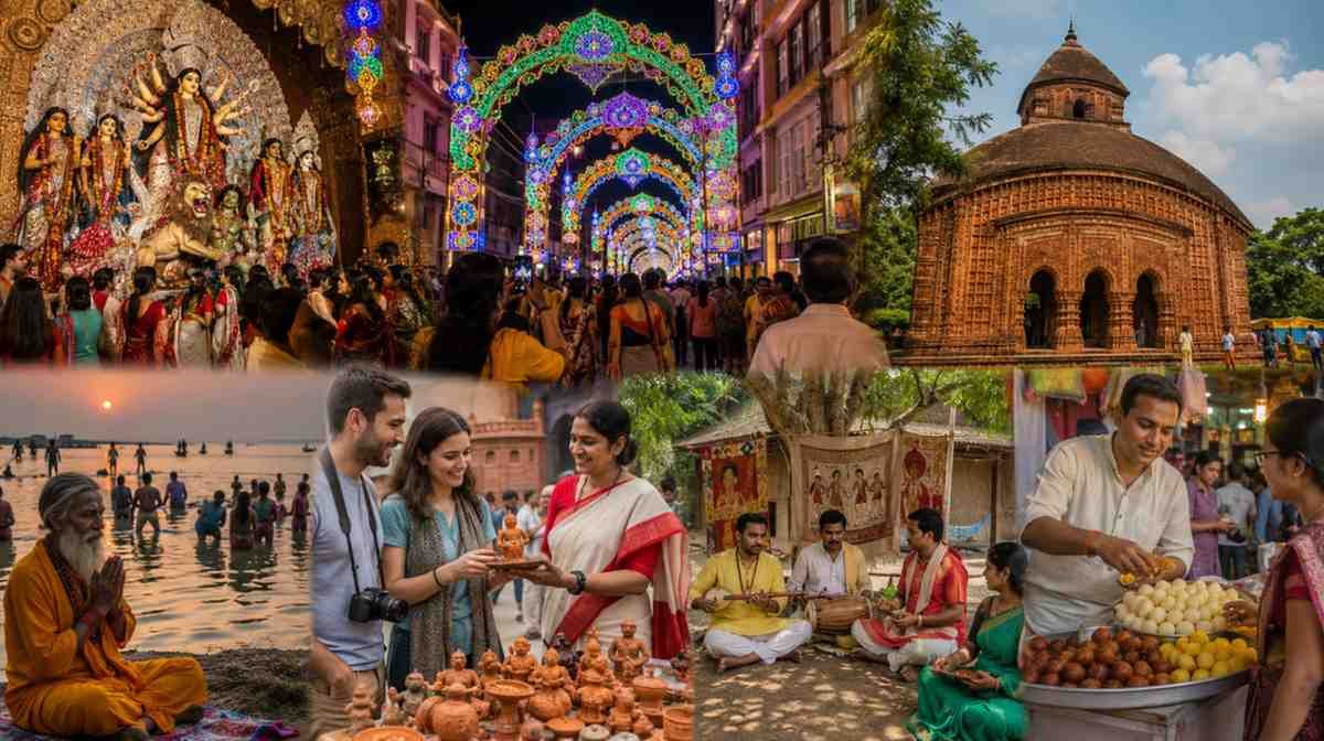 কলকাতা, চন্দননগর, শান্তিনিকেতন ও বিষ্ণুপুরে পশ্চিমবঙ্গের উৎসব পর্যটন