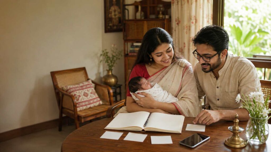 Bengali parents choosing Bengali boy names for their newborn baby