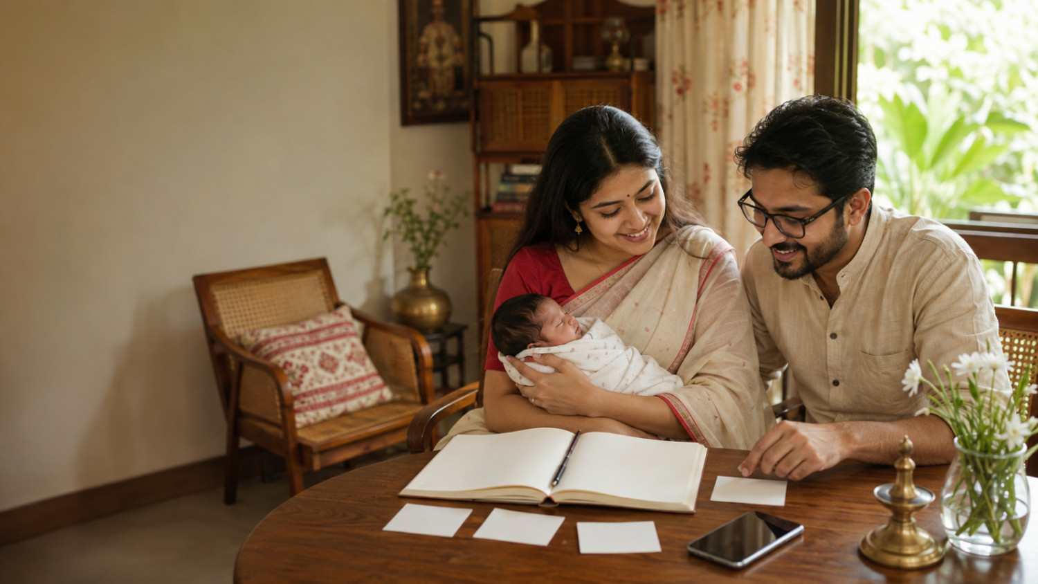 Bengali parents choosing Bengali boy names for their newborn baby