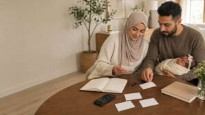 Muslim girl names starting with M being explored by parents while choosing a name for their newborn daughter