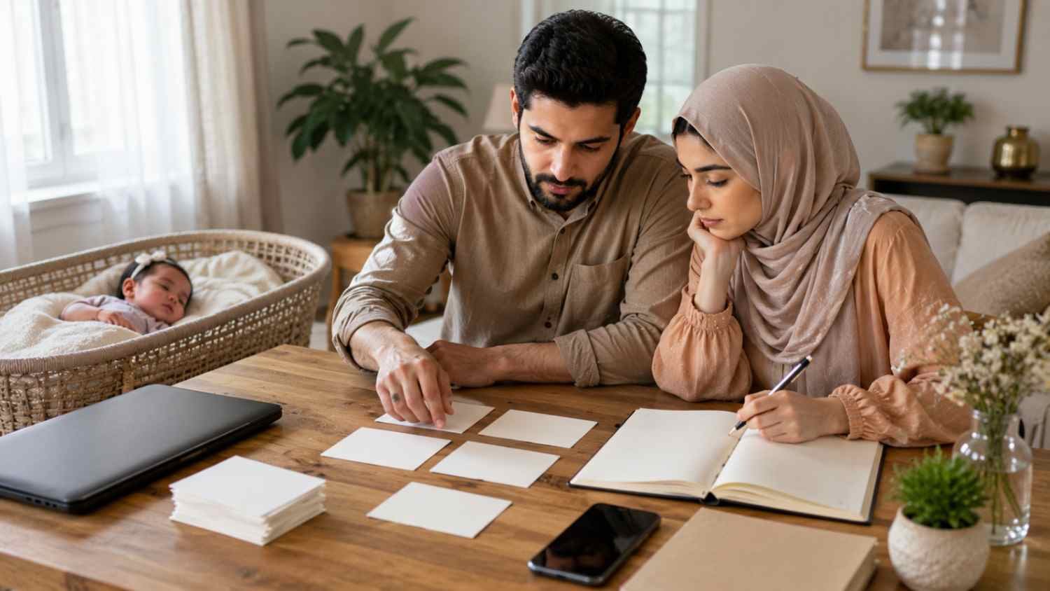 Muslim girl names starting with M being compared by parents for meaning, origin, spelling, pronunciation, and variants