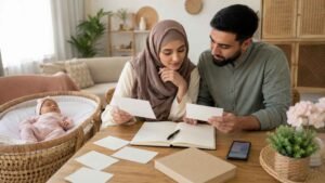 Muslim parents exploring girl names starting with I while choosing a name for their newborn daughter